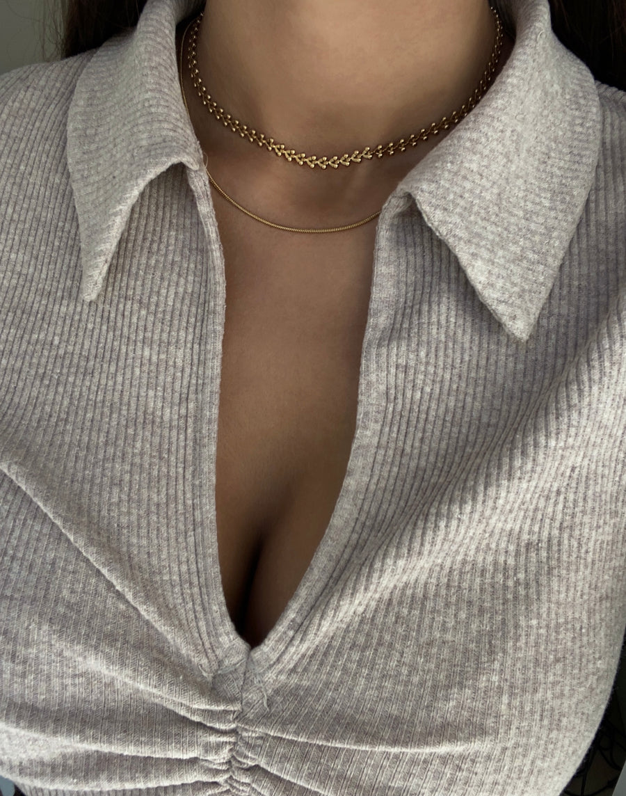 Ravena necklace & Snake